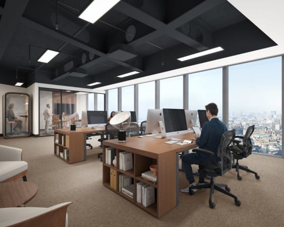 Image 1 of Private Office for up to 24 People with 2 Meeting Rooms & 2 Phone Booths | 1,404 Sq. Ft.