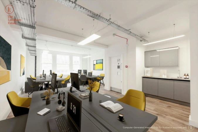 Image 1 of 25 Person Managed Office in London with 1 Meeting Room | 1,938 Sq. Ft.