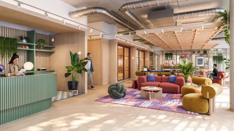 Image 1 of 30 Person External Private Office in London, Bright corner office by the Tate | 855 sq ft