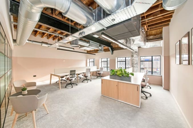 Image 1 of 6 Person Window Office