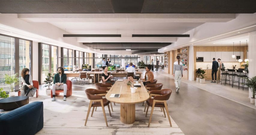 Image 1 of 96 Person Open Plan Managed Office | 7,750 Sq. Ft.