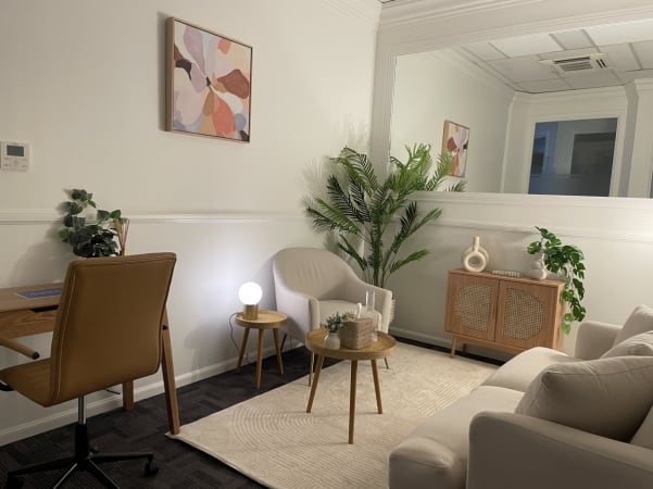 The private office space available
