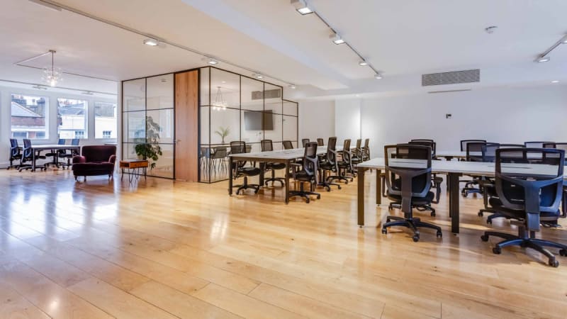 Image 1 of 31 Person Managed Office in Oxford Circus | 1,766 sq ft with 2 Meeting Rooms