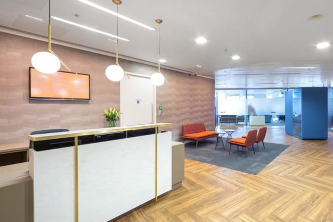 Image 1 of 5 Person Internal Private Office | 163 Sq. Ft.