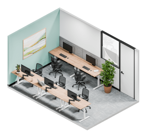 Image 1 of SUITE 1 - 16sqm | 5 Person Internal Private Office