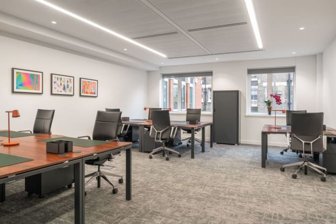 Image 1 of 14 Person External Office Available with Meeting Room | 775 Sq. Ft.