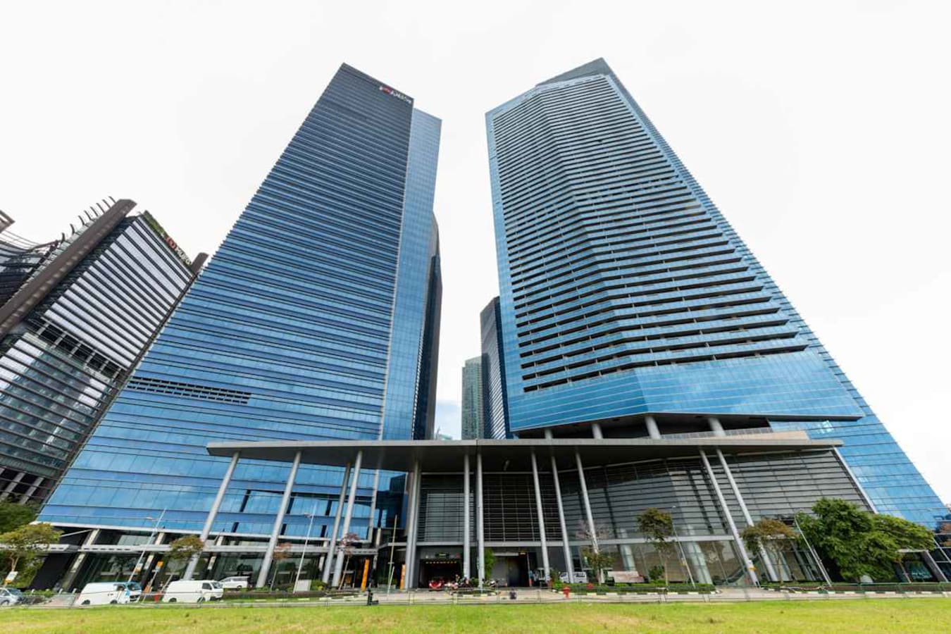 Contemporary office spaces in Marina Boulevard, Singapore, offering prime business location.