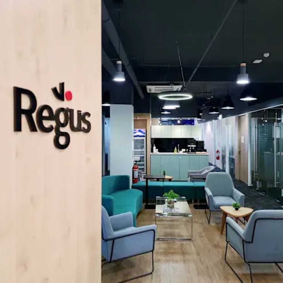 Modern coworking space with cozy seating and contemporary design in Mabalacat.