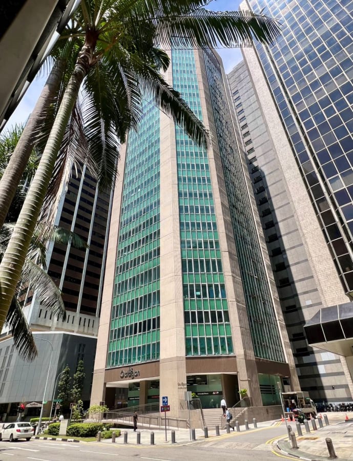 Prime coworking space on Cecil Street. Modern high-rise with excellent natural light and urban views.