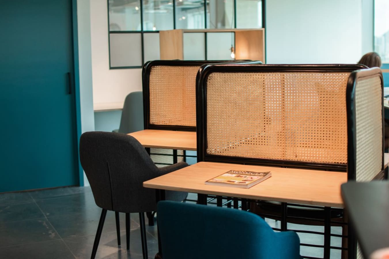 Stylish coworking desks with privacy screens in Sha Tin. Ideal for productivity.