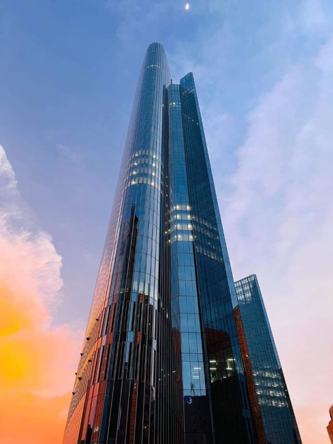 Modern coworking space in Makati City, offering flexible office solutions with stunning skyline views.
