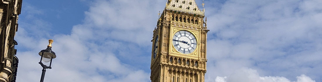 Photo: Big Ben @ Westminster Station on London's Circle Line