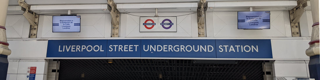 Photo: Big Ben @ Westminster Station on London's Circle Line