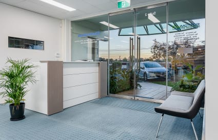 Office Suite entrance