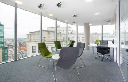 4 Person Internal Private Office | 131 Sq. Ft.