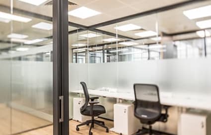 Private office for up to 3 people