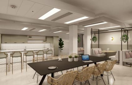 25 Person External Private Office | 1,000 Sq. Ft.