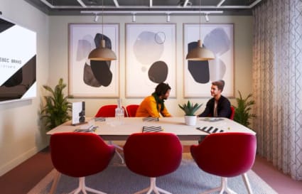 16 Person Private Office in Canary Wharf | 553 sq ft