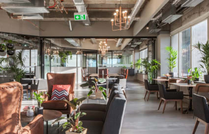 8-person office with stunning views across Melbourne CBD