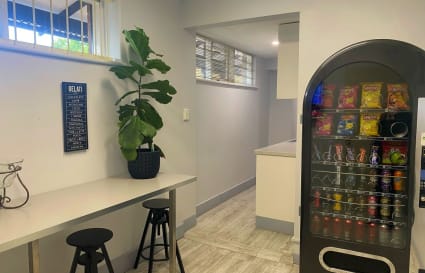 Shared kitchen for all tenants.