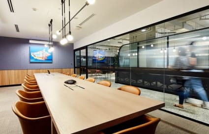 Private Office for up to 16 people with natural light