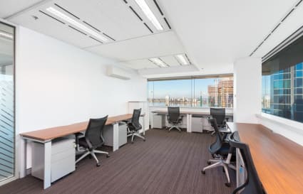 External Private Office for up to 7 people with river view