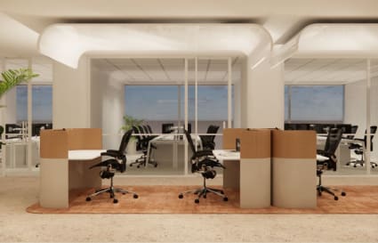 Office 03-20 - 6 Person External Private Office | 24 sqm