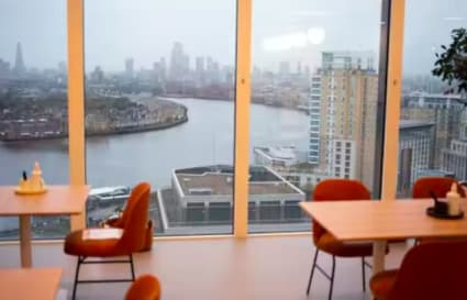 14 Person External Private Office in Canary Wharf