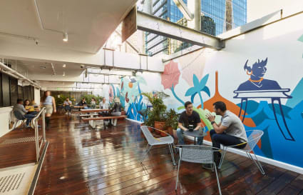 25 Person Private Office in Sydney with 1 Executive Room and Breakout Space