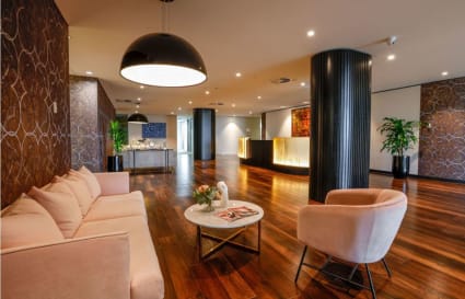 External Office – 5 Person Office Fully Furnished with natural light and Southeastern view
