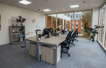 Internal Private Office for up to 2 People | 84 Sq. Ft.