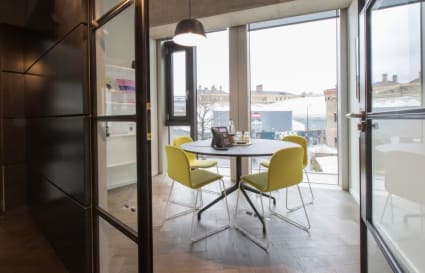 2 Person External Private Office | 109 Sq. Ft. 