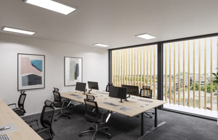 Suite 9 - 25 sqm | Internal Private Office for up to 7 People