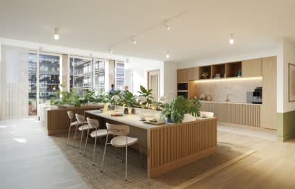 98 Person Private Office with 6 Meeting Rooms