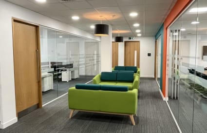 40 Person Internal Private Office in Salford Quays with 5 Meeting Rooms | 3,271 Sq. Ft. 
