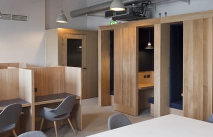 18 Person Private Office in London | 861 sq ft, with 2 Phone Booths