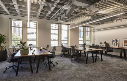 17 Person Private Corner Office Suite in Sydney with Internal Meeting Room