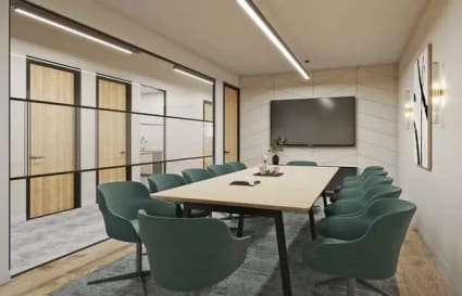 Internal Private Office for up to 9 People | 375 sqft