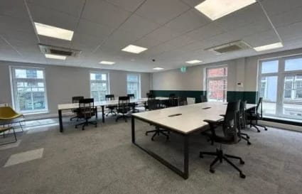 20 Person Office Available (with Meeting Room, Phone Booths & Kitchenette)