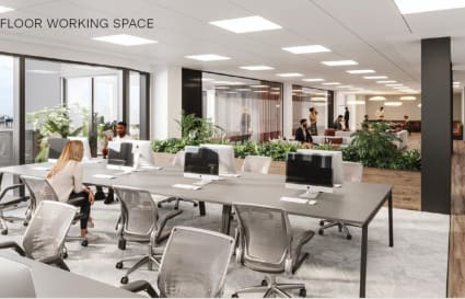 Private Office for up to 92 People | 10,853 Sq. Ft. with 8 Meeting Rooms & 5 Phone Booths 