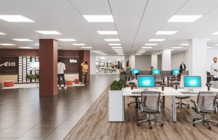 Private Office for up to 92 People | 10,853 Sq. Ft. with 8 Meeting Rooms & 5 Phone Booths 