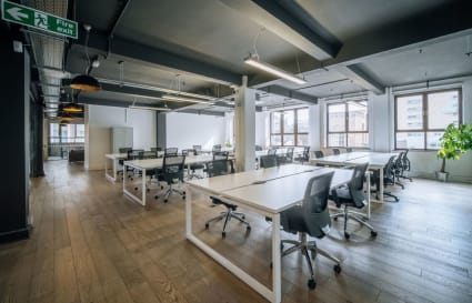 58 Person Private Office with Breakout Space and 2 Meeting Rooms in Whitechapel | 2,968 Sq. Ft.
