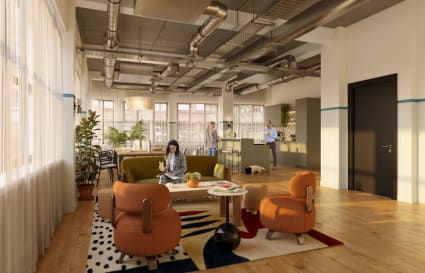 4 Person Private Office | 129 Sq. Ft.