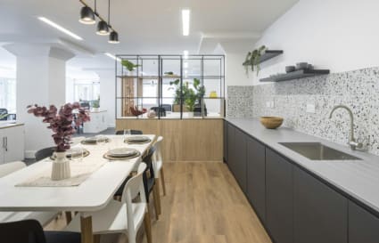 Private Office for up to 92 Desks with Meeting Room, Kitchen etc | 6,499 sq. ft.