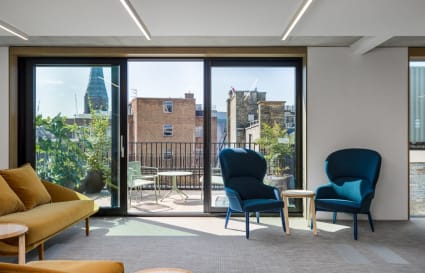 60 Person Private Office with 2 Meeting Rooms, Private Kitchen & Washrooms in London | 4,013 sq ft