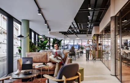 External Private Office for up to 17 People with Meeting Room | 595 Sq. Ft.
