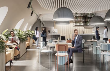 External Private Office for up to 17 People with Meeting Room | 595 Sq. Ft.