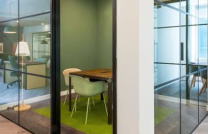60 Person Self Contained Office with 6 Meeting Rooms, Kitchen & Breakout  | 6,400 Sq. Ft.