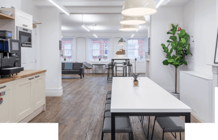 Prime Front Facing Office for up to 12 People | 600 Sq. Ft.