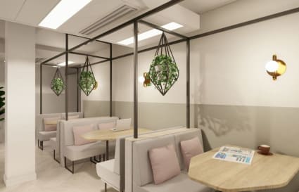 4 Person Internal Private Office | 150 Sq. Ft.